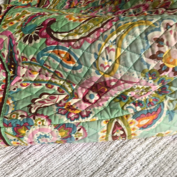 Vera Bradley Paisley Tote Bag - Picture 6 of 7